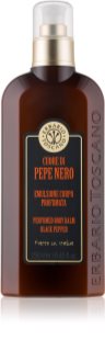 Erbario Toscano Cuore di Pepe Nero perfumowany balsam do ciała dla mężczyzn 250 ml