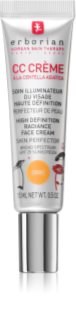 Erborian CC Crème Centella Asiatica crema CC para unificar el tono de la piel SPF 30 tono Caramel 15 ml