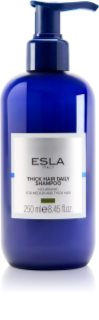 ESLA ITALY Daily Thick Hair Shampoo voor Normaal tot Dik Haar 250 ml