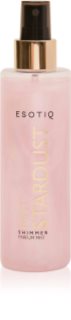 Esotiq STARDUST Shimmer Perfume Mist parfymerad mist med glitter för Kvinnor 200 ml