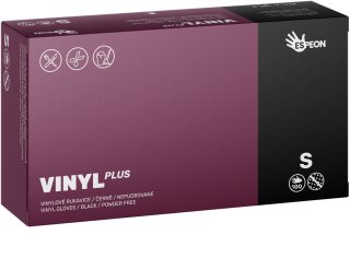 Espeon Vinyl Plus powder-free vinyl gloves size S 100 pc