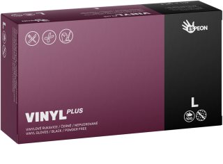Espeon Vinyl Plus puudrita vinüülkindad