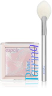 espoir Tone Pairing Highlighter λαμπρυντικό για πρόσωπο και περιοχή γύρω από τα μάτια με βούρτσα απόχρωση Pink Marine 9.6 γρ