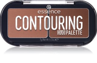 essence CONTOURING DUO PALETTE paleta para contorno de rosto