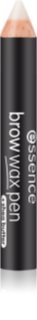 essence Brow Wax Pen szemöldök rögzítő viasz ceruzában árnyalat 01 transparent 1,2 g