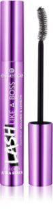 essence Lash Like a Boss μάσκαρα για όγκο, μήκος και διαχωρισμό των βλεφαρίδων απόχρωση Ultra Black 9,5 ml