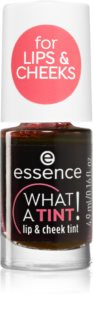 essence WHAT A TINT! batom liquido e gloss labial 4,9 ml