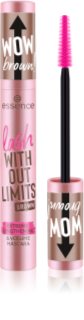 essence WITHOUT LIMITS BROWN objemová a predlžujúca riasenka odtieň 02 Brown 13 ml