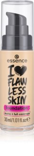 essence I LOVE FLAWLESS SKIN fond de teint couvrant effet mat teinte 30 - Dark Porcelain 30 ml
