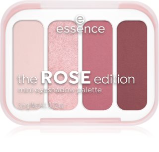 essence The Rose Edition paletka očních stínů mini 3.6 g