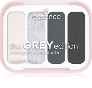 essence The Grey Edition paletka očních stínů mini 3.6 g