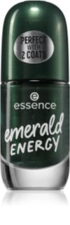 essence Gel Nail Colour kynsilakka sävy 73 emerald Energy 8 ml