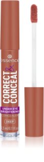 essence CORRECT & CONCEAL озаряващ коректор против тъмни кръгове под очите