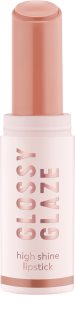 essence Glossy Glaze Kõrgläikega huulepulk varjund 02 On Cloud Nude 1.9 g