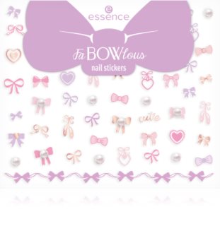 essence FaBOWlous nálepky na nechty 61 ks