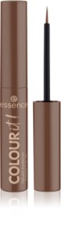 essence COLOUR it! течни очни линии цвят 05 Chocolate Brown 3 мл.