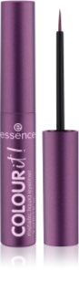 essence COLOUR it! metalická očná linka odtieň 02 Dark Cherry 3 ml