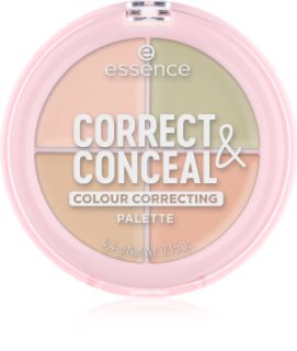 essence CORRECT & CONCEAL palette de correcteurs pour un teint unifié 4.4 g