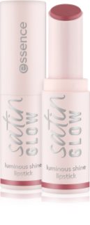 essence satin GLOW Lápiz labial cremoso con acabado satinado tono 03 Rose And Shine 3.5 g