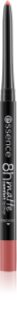 essence 8h Matte Comfort matita labbra matte con temperamatite colore 20 Mauve Mirage 0.3 g