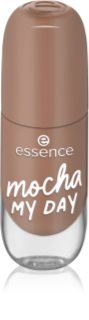 essence Gel Nail Colour esmalte de uñas tono 83 mocha MY DAY 8 ml