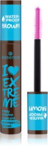 essence I LOVE EXTREME crazy volume mascara waterproof cils volumisés teinte 01 Cozy Brown 12 ml