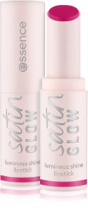 essence satin GLOW Krēmveida lūpu krāsa ar satīna virskārtu (tonis) 08 Fuchsionista 3.5 g