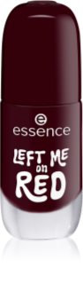 essence Gel Nail Polish Gel-nagellack Skugga 12 LEFT ME on RED 8 ml