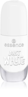 essence Gel Nail Polish Gel-nagellack Skugga 33 JUST WHITE 8 ml