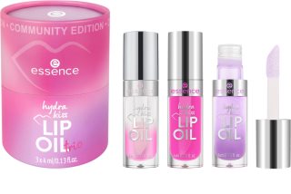 essence Hydra Kiss Lip Oil Trio Läpp-set