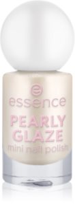 essence PEARLY GLAZE Skimrande nagellack Mini Skugga 16 5 ml