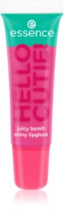 essence Say It With Juicy Better Together trblietavý lesk na pery odtieň 02 Witty Watermelon 10 ml