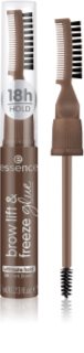 essence Brow Lift & Freeze transparentní gel na obočí