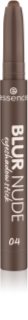 essence BLUR NUDE oční stíny v tužce odstín 04 Cozy Espresso 1.2 g