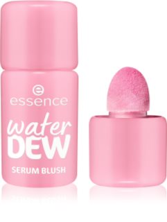 essence water DEW SERUM BLUSH flüssiges Rouge mit aufhellender Wirkung