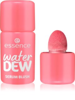 essence water DEW SERUM BLUSH tekuće rumenilo s posvjetljujućim učinkom nijansa 20 Juicy Melon 3.5 ml