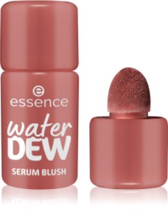 essence water DEW SERUM BLUSH flüssiges Rouge mit aufhellender Wirkung Farbton 30 Rose Mood 3.5 ml