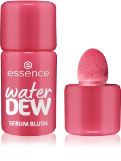 essence water DEW SERUM BLUSH tekuće rumenilo s posvjetljujućim učinkom nijansa 40 Milky Berry 3.5 ml
