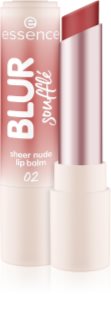 essence Blur Soufflé lūpų balzamas su atspalviu , matinio efekto atspalvis 02 Nude Peach 3 g