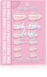 essence WHAT THE FAKE! umělé nehty 05 FRENCH CHROME