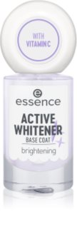 essence Active Whitener Base Coat podkladový lak na nehty s bělicím efektem 8 ml