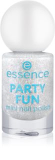 essence PARTY FUN lak na nehty s holografickým efektem se třpytkami odstín 20 5 ml