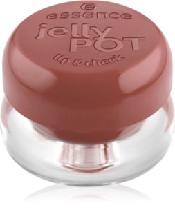 essence jelly POT тониращ балсам за устни и скули цвят 40 Warm Touch! 4 гр.