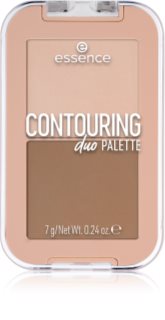 essence CONTOURING DUO PALETTE kontūravimo priemonių paletė atspalvis 10 Light 7 g