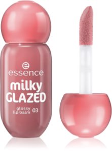 essence milky GLAZED tonizáló ajakbalzsam fénnyel árnyalat 03 Cream Of The Crop 4 ml