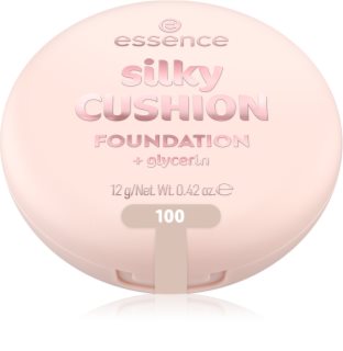 essence silky CUSHION FOUNDATION make-up v houbičce se středním krytím