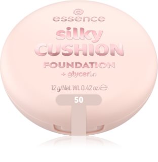 essence silky CUSHION FOUNDATION Foundationkudde med en medium täckningsgrad