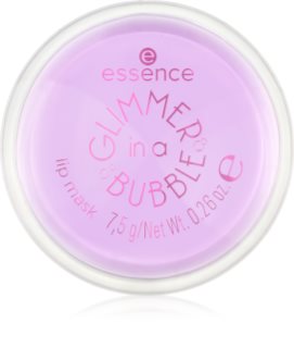 essence GLIMMER IN A BUBBLE Feuchtigkeitsspendende Lippenkur mit Glitzerteilchen Farbton 01 Kiss In A Bubble 7.5 g
