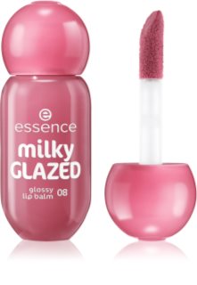 essence milky GLAZED tonizáló ajakbalzsam fénnyel árnyalat 08 Bubble Milk Tea 4 ml
