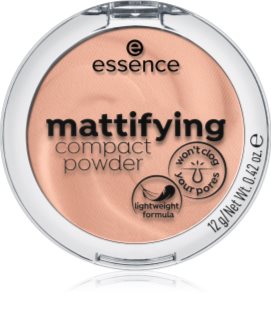 essence Mattifying kompakt púder matt hatással